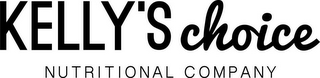 KELLY'S CHOICE NUTRITIONAL COMPANY logo