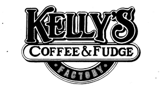 KELLY'S COFFEE & FUDGE FACTORY logo