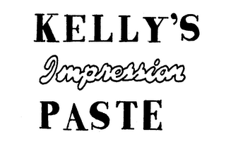 KELLY'S IMPRESSION PASTE logo