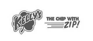 KELLY'S THE CHIP WITH ZIP! logo