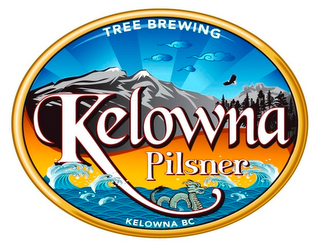 KELOWNA PILSNER TREE BREWING KELOWNA BC