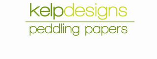 KELPDESIGNS PEDDLING PAPERS logo