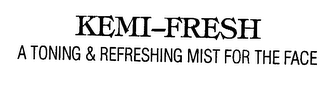 KEMI-FRESH A TONING & REFRESHING MIST FOR THE FACE logo