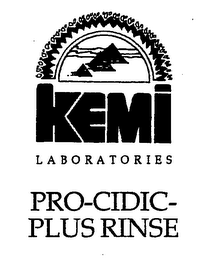 KEMI LABORATORIES PRO-CIDIC- PLUS RINSE logo