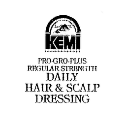 KEMI LABORATORIES PRO-GRO-PLUS REGULAR STRENGTH DAILY HAIR & SCALP DRESSING logo
