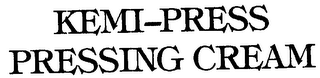 KEMI-PRESS PRESSING CREAM logo