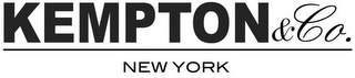KEMPTON & CO. NEW YORK logo