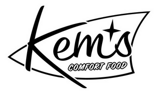 KEM'S COMFORT FOOD logo