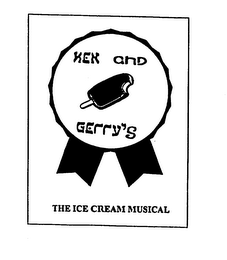 KEN AND GERRY'S THE ICE CREAM MUSICAL logo