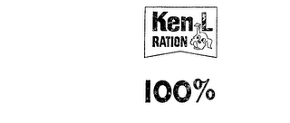 KEN L RATION 100% logo