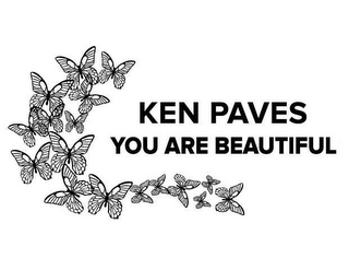 KEN PAVES YOU ARE BEAUTIFUL logo