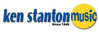 KEN STANTON MUSIC SINCE 1949 logo