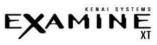 KENAI SYSTEMS EXAMINE XT logo