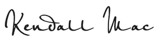 KENDALL MAC logo