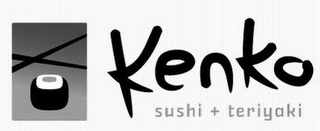 KENKO SUSHI + TERIYAKI logo