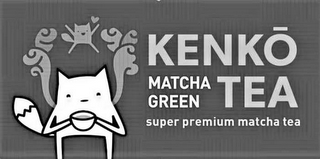 KENKO TEA MATCHA GREEN SUPER PREMIUM MATCHA TEA logo