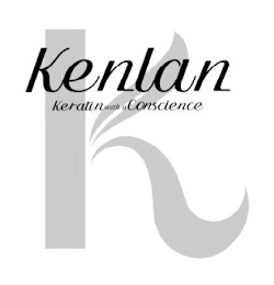 KENLAN KERATIN WITH A CONSCIENCE K logo