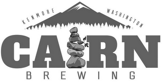 KENMORE WASHINGTON CAIRN BREWING logo