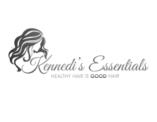 KENNEDI'S ESSENTIALS HEALTHY HAIR IS GOOD HAIR logo
