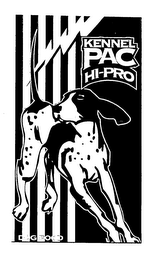 KENNEL PAC HI-PRO DOG FOOD logo