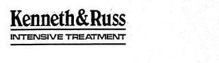 KENNETH & RUSS INTENSIVE TREATMENT logo