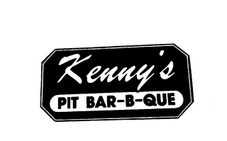 KENNY'S PIT BAR-B-QUE logo