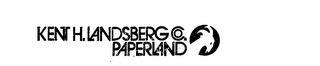 KENT H. LANDSBERG CO. PAPERLAND logo