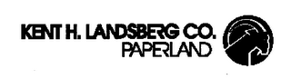 KENT H. LANDSBERG CO. PAPERLAND logo