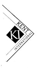 KENT INTERNATIONAL KI logo