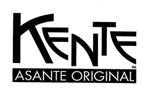 KENTE ASANTE ORIGINAL logo