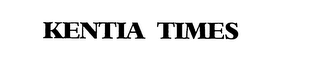 KENTIA TIMES logo