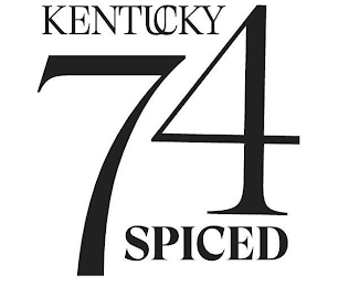 KENTUCKY 74 SPICED logo