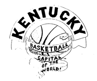 KENTUCKY BASKETBALL CAPITAL OF THE WORLD! logo