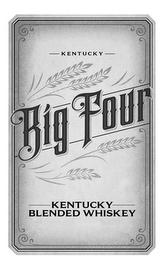 KENTUCKY BIG FOUR KENTUCKY BLENDED WHISKEY logo