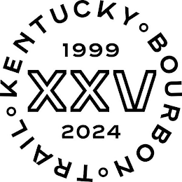 KENTUCKY BOURBON TRAIL 1999 XXV 2024 logo