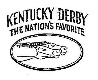 KENTUCKY DERBY THE NATION'S FAVORITE logo