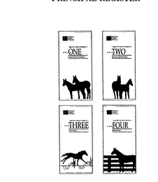 KENTUCKY EQUINE RESEARCH INCORPORATED EQUINE SCIENCE FORMULA PHASE ONE GROWTH AND DEVELOPMENT PHASE TWO YEARLING AND BROODMARE PHASE THREE PERFORMANCE PHASE FOUR MAINTENANCE logo