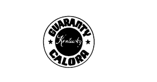 KENTUCKY GUARANTY CALORA logo