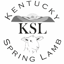 KENTUCKY KSL SPRING LAMB logo