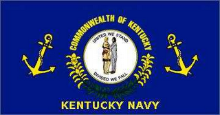 KENTUCKY NAVY;COMMONWEALTH OF KENTUCKY; UNITED WE STAND DIVIDED WE FALL logo
