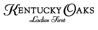 KENTUCKY OAKS LADIES FIRST logo