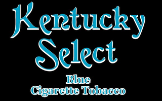 KENTUCKY SELECT BLUE CIGARETTE TOBACCO logo
