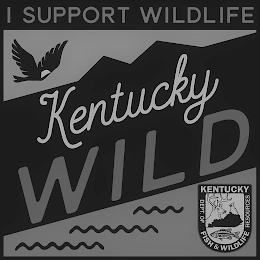 KENTUCKY WILD I SUPPORT WILDLIFE KENTUCKY DEPT. OF FISH & WILDLIFE RESOURCES logo