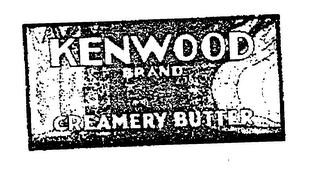 KENWOOD BRAND CREAMERY BUTTER logo