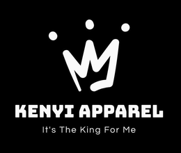 KENYI APPAREL IT'S THE KING FOR ME logo