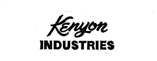 KENYON INDUSTRIES logo