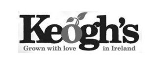 KEOGH'S GROWN WITH LOVE IN IRELAND logo