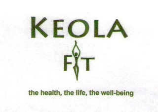 KEOLA FIT THE HEALTH, THE LIFE, THE WELL-BEING logo