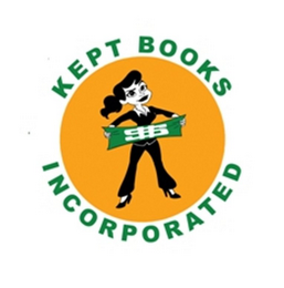 KEPT BOOKS INCORPORATED logo