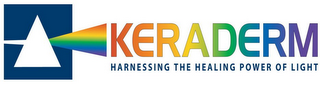 KERADERM HARNESSING THE HEALING POWER OF LIGHT logo